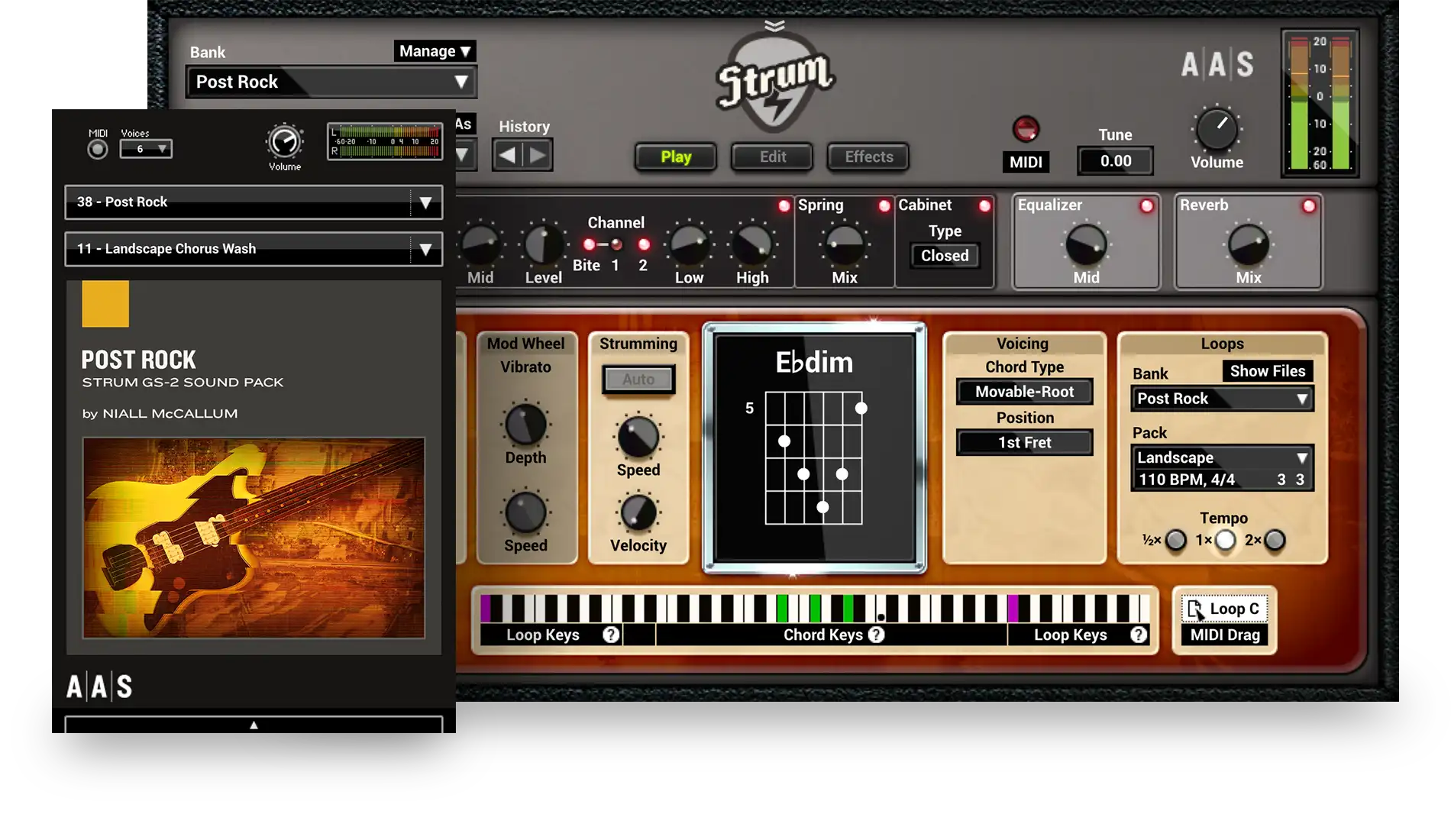 Post Rock - Sound Pack for Strum GS-2 - Hình 2
